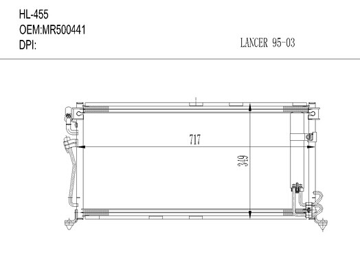 三菱HL-455 LANCER 95-03