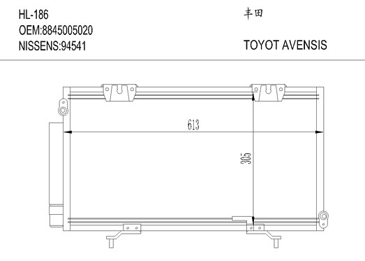 丰田HL-186 TOYOT AVENSIS