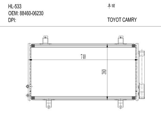TOYOTAHL-533 TOYOT CAMRY 11-