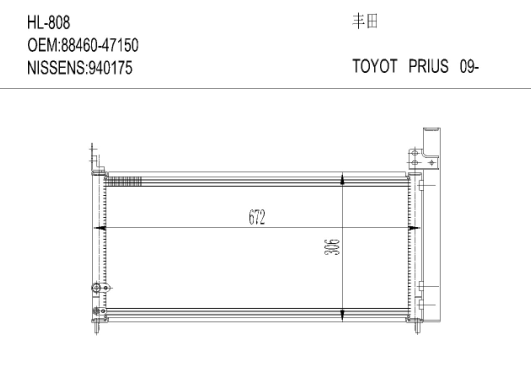 丰田HL-808 PRIUS  09-