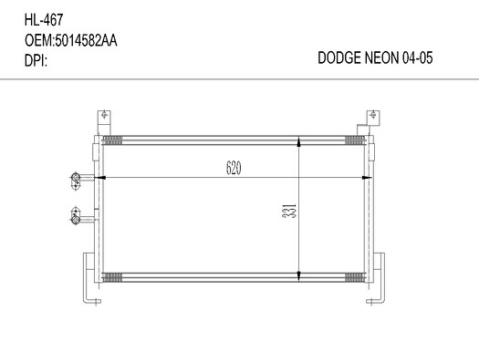 克莱斯勒HL-467 DODGE NEON 04-05