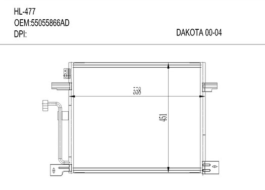 克莱斯勒HL-477 DAKOTA 00-04