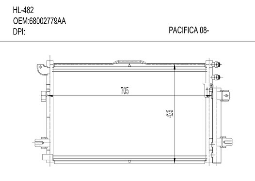 克莱斯勒HL-482 PACIFICA 08-