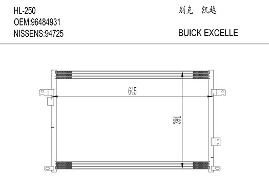 别克雪佛兰HL-250 BUICK EXCELLE