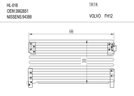 TRUCKHL-018 VOLVO FH12/FH16