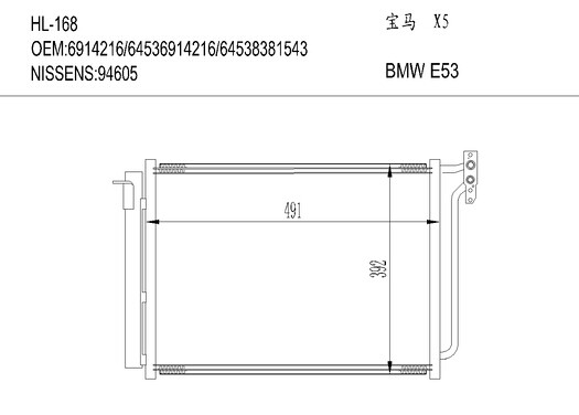 宝马HL-168 BMW E53 X5 00-