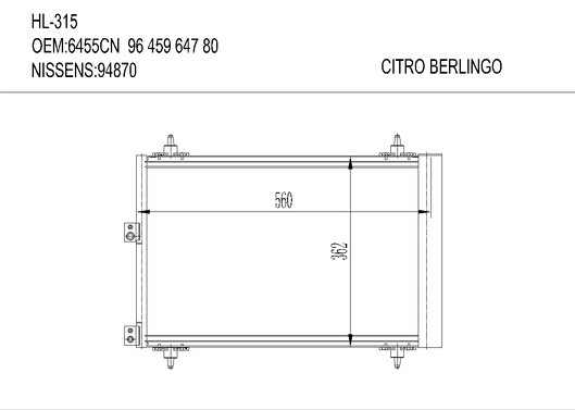 标志雪铁龙HL-315 CITRO  BERLINGO