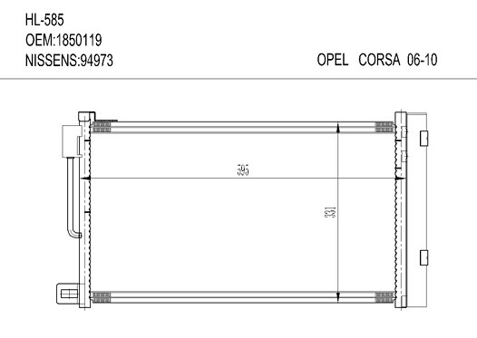 欧宝HL-585 OPEL CORSA 06-10