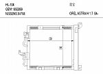 HL-104 OPEL ASTRAH 1.7 04-