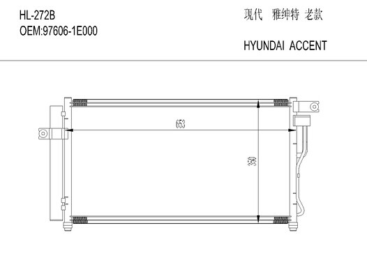 现代HL-272B HYUNDAI ACCENT