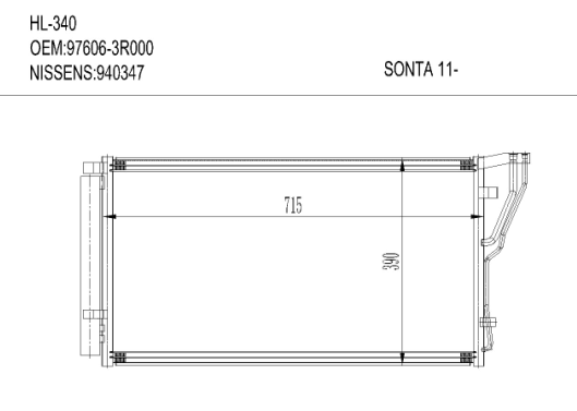 现代HL-340 SONATA 11-