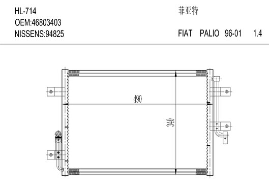 菲亚特HL-714 FIAT PALIO 96-01 1.4