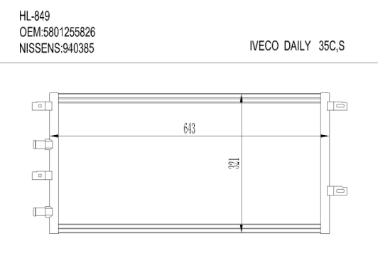 依维柯HL-849  IVECO DAILY 35C,S 21/40C 21 2012-