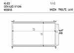 HL-823 MAZDA TRIBUTE L4/V6 2.0/3.0 01-04